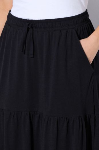 Plus size veliki brojevi Suknja na volane za punije