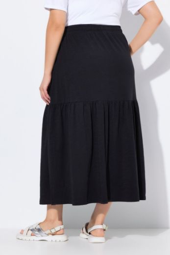 Plus size veliki brojevi Suknja na volane za punije