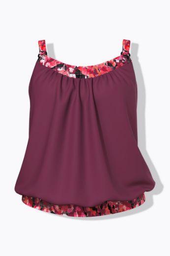 Plus size veliki brojevi Kupaći kostim Tankini za punije