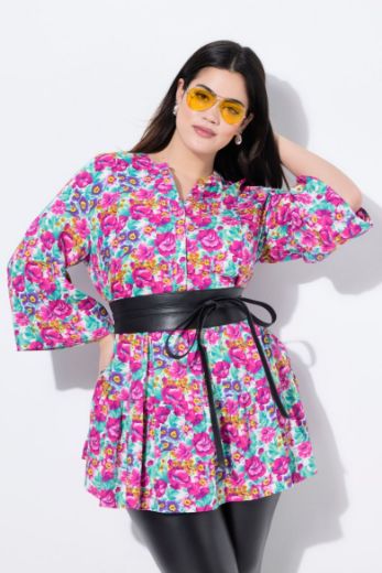 Plus size veliki brojevi Tunika bluza za punije