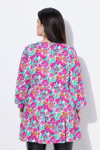 Plus size veliki brojevi Tunika bluza za punije