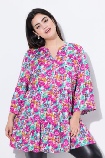 Plus size veliki brojevi Tunika bluza za punije
