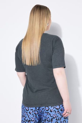 Plus size veliki brojevi Majica kratkih rukava okruglog ovratnika za punije