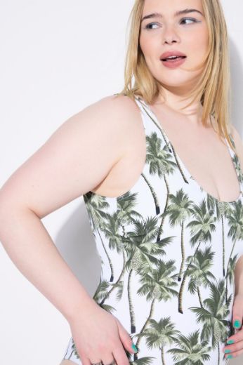 Plus size veliki brojevi Kupaći kostim jednodijelni za punije