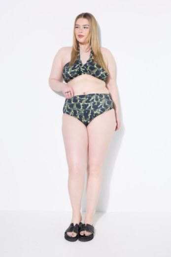 Plus size veliki brojevi Kupaći kostim donji dio visokog struka za punije