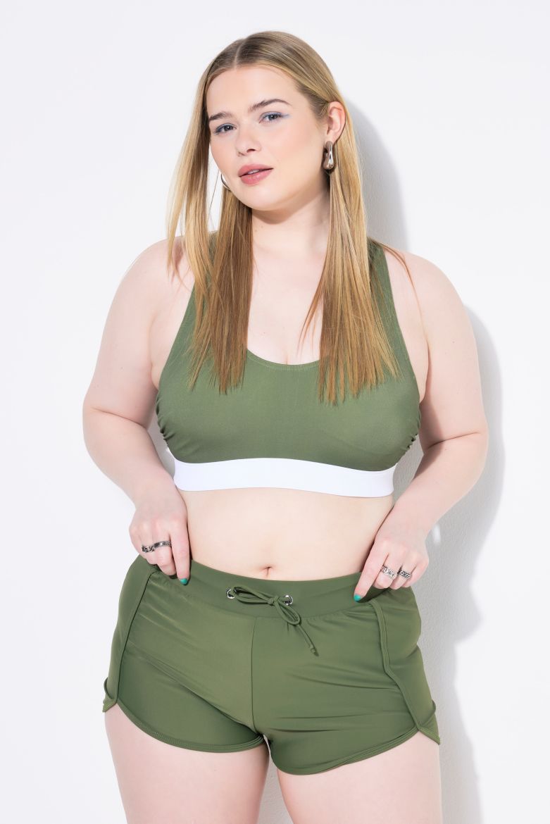 Plus size veliki brojevi Kupaće hlače kratkih nogavica za punije