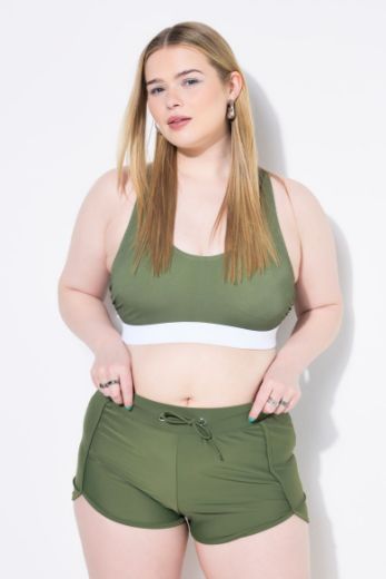Plus size veliki brojevi Kupaće hlače kratkih nogavica za punije