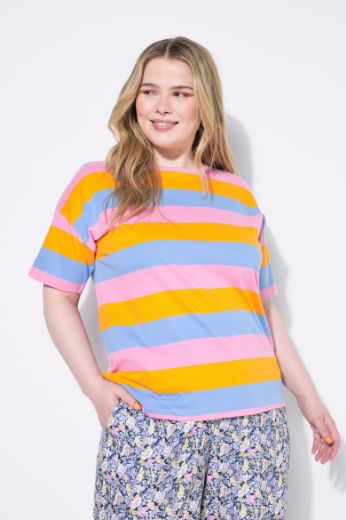 Plus size veliki brojevi Majica kratkih rukava šireg kroja za punije