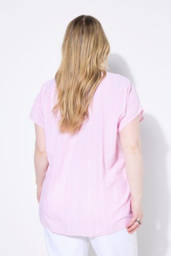 Plus size veliki brojevi Košulja kratkih rukava šireg kroja za punije