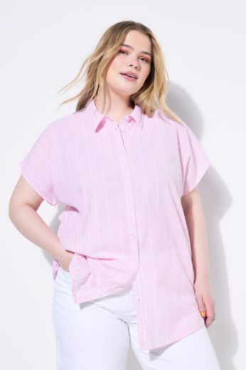 Plus size veliki brojevi Košulja kratkih rukava šireg kroja za punije