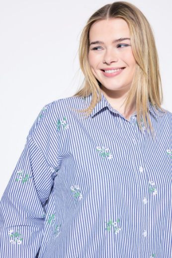 Plus size veliki brojevi Košulja dugih rukava šireg kroja za punije