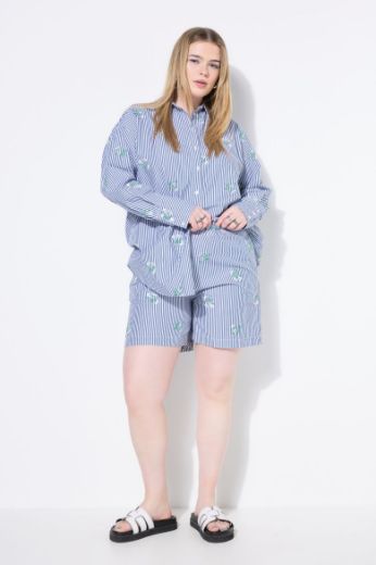 Plus size veliki brojevi Hlače bermude širokih nogavica za punije