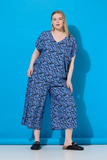 Plus size veliki brojevi Bluza kratkih rukava V ovratnika za punije