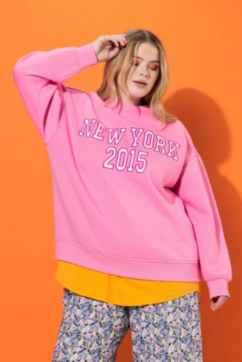 Plus size veliki brojevi Majica dugih rukava šireg kroja za punije