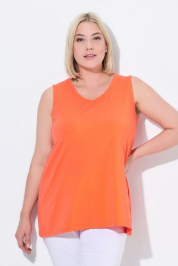 Plus size veliki brojevi Top V ovratnik A kroja za punije