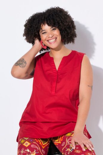 Plus size veliki brojevi Bluza top bez rukava za punije