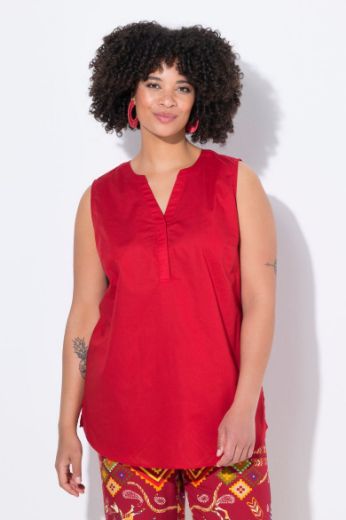 Plus size veliki brojevi Bluza top bez rukava za punije