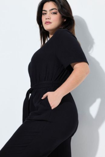 Plus size veliki brojevi Kombinezon kratkih rukava za punije