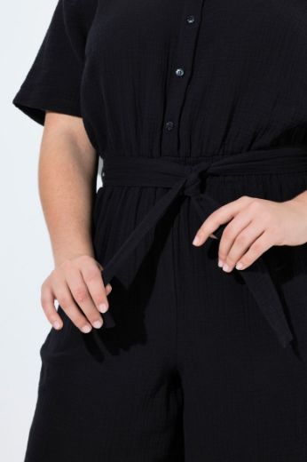 Plus size veliki brojevi Kombinezon kratkih rukava za punije