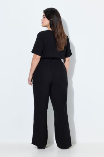 Plus size veliki brojevi Kombinezon kratkih rukava za punije