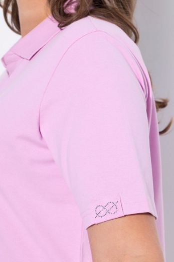 Plus size veliki brojevi Majica Polo kratkih rukava za punije