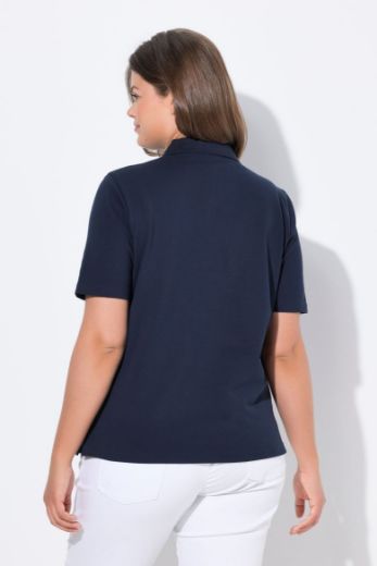 Plus size veliki brojevi Majica Polo kratkih rukava za punije