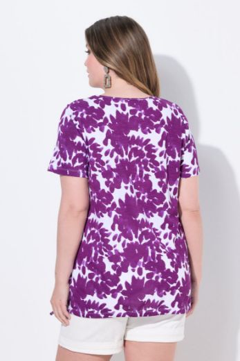 Plus size veliki brojevi Majica kratkih rukava okruglog ovratnika za punije