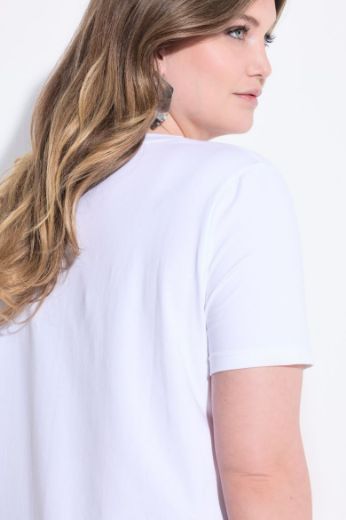 Plus size veliki brojevi Majica kratkih rukava okruglog ovratnika za punije