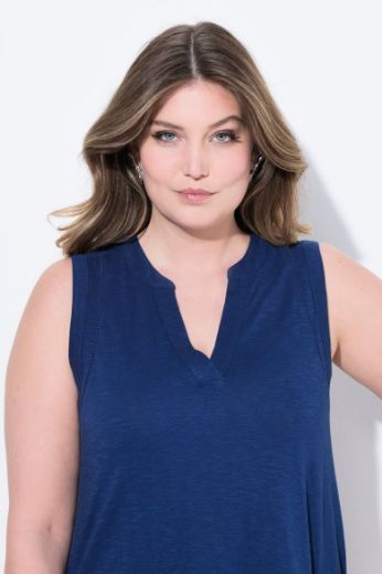 Plus size veliki brojevi Majica top bez rukava A kroja za punije