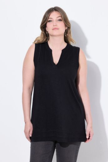 Plus size veliki brojevi Majica top bez rukava A kroja za punije