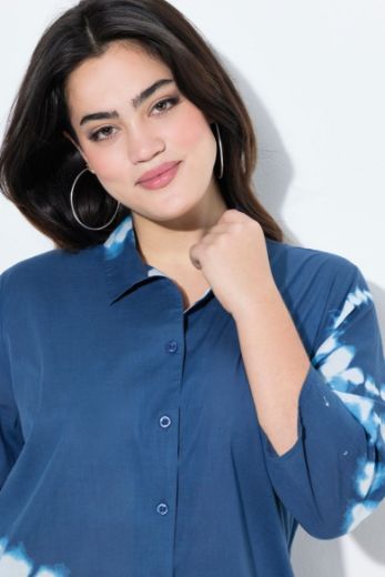 Plus size veliki brojevi Bluza 3/4 rukava dužeg A kroja za punije