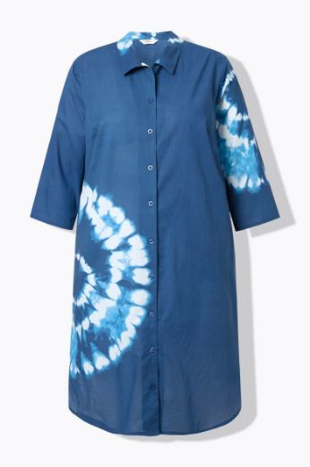 Plus size veliki brojevi Bluza 3/4 rukava dužeg A kroja za punije
