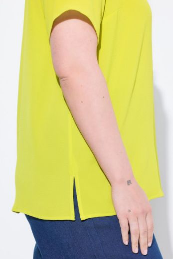 Plus size veliki brojevi Bluza kratkih rukava A kroja za punije
