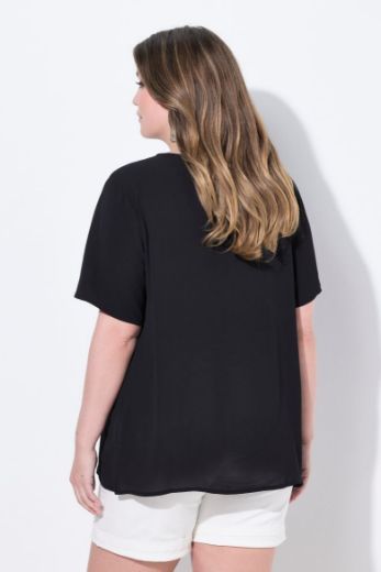 Plus size veliki brojevi Bluza kratkih rukava A kroja za punije