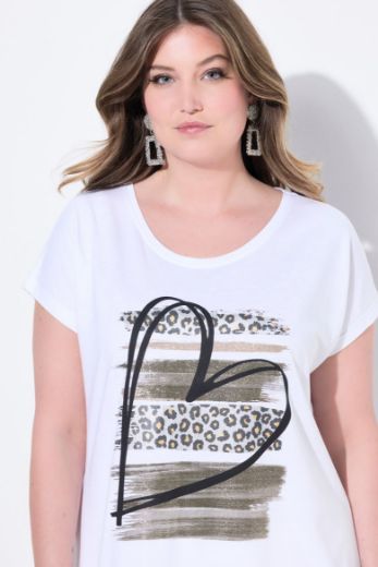 Plus size veliki brojevi Majica kratkih rukava okruglog ovratnika za punije