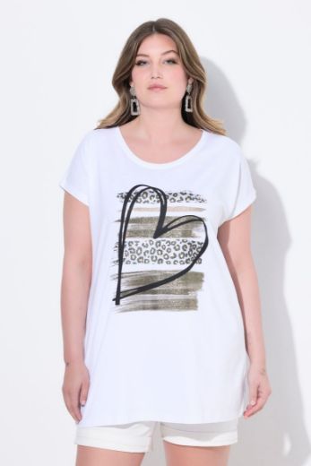 Plus size veliki brojevi Majica kratkih rukava okruglog ovratnika za punije