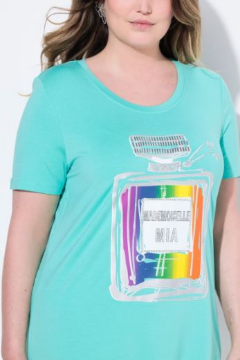 Plus size veliki brojevi Majica kratkih rukava okruglog ovratnika za punije