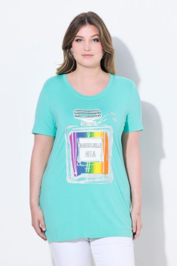 Plus size veliki brojevi Majica kratkih rukava okruglog ovratnika za punije
