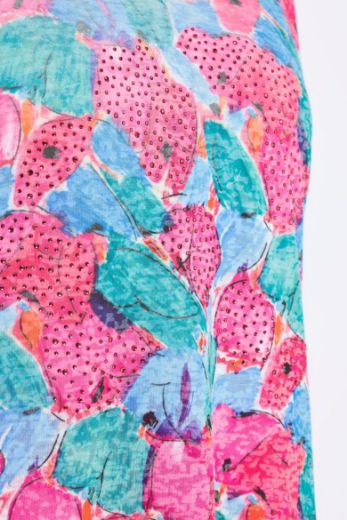 Plus size veliki brojevi Majica kratkih rukava A kroja za punije