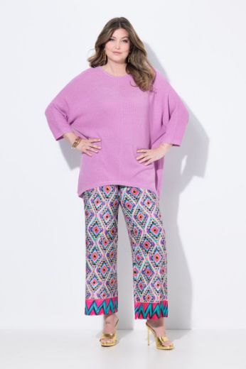 Plus size veliki brojevi Pulover 3/4 rukava šireg kroja za punije