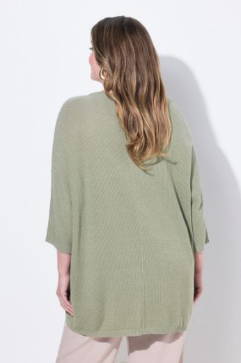 Plus size veliki brojevi Pulover 3/4 rukava šireg kroja za punije