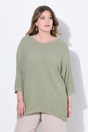 Plus size veliki brojevi Pulover 3/4 rukava šireg kroja za punije