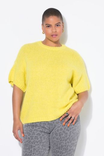 Plus size veliki brojevi Pulover polu rukava okruglog ovratnika za punije