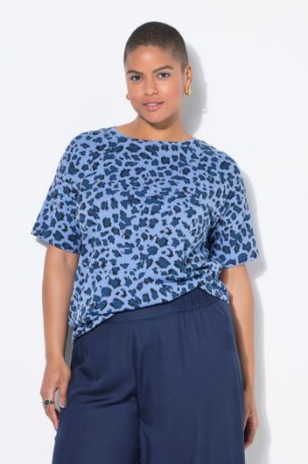 Plus size veliki brojevi Majica kratkih rukava šireg kroja za punije