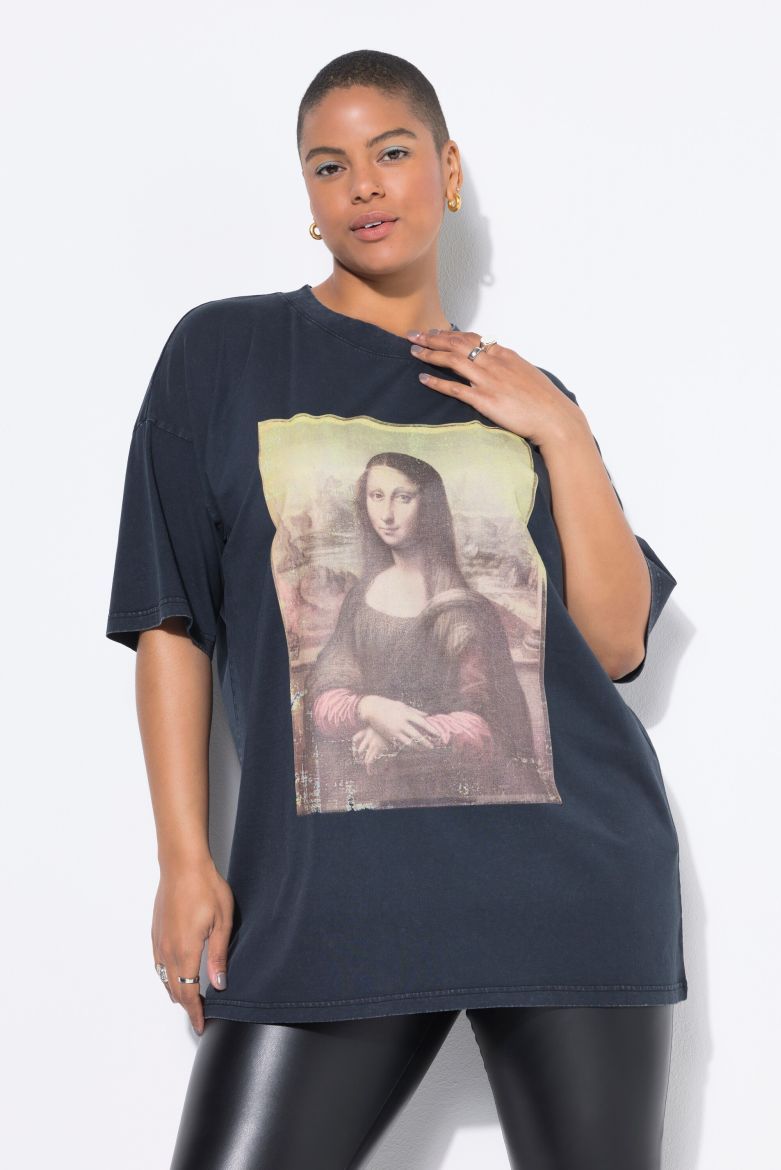 Plus size veliki brojevi Majica kratkih rukava šireg kroja za punije