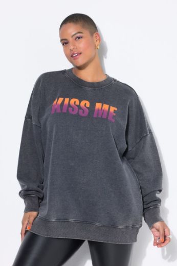 Plus size veliki brojevi Majica dugih rukava šireg kroja za punije