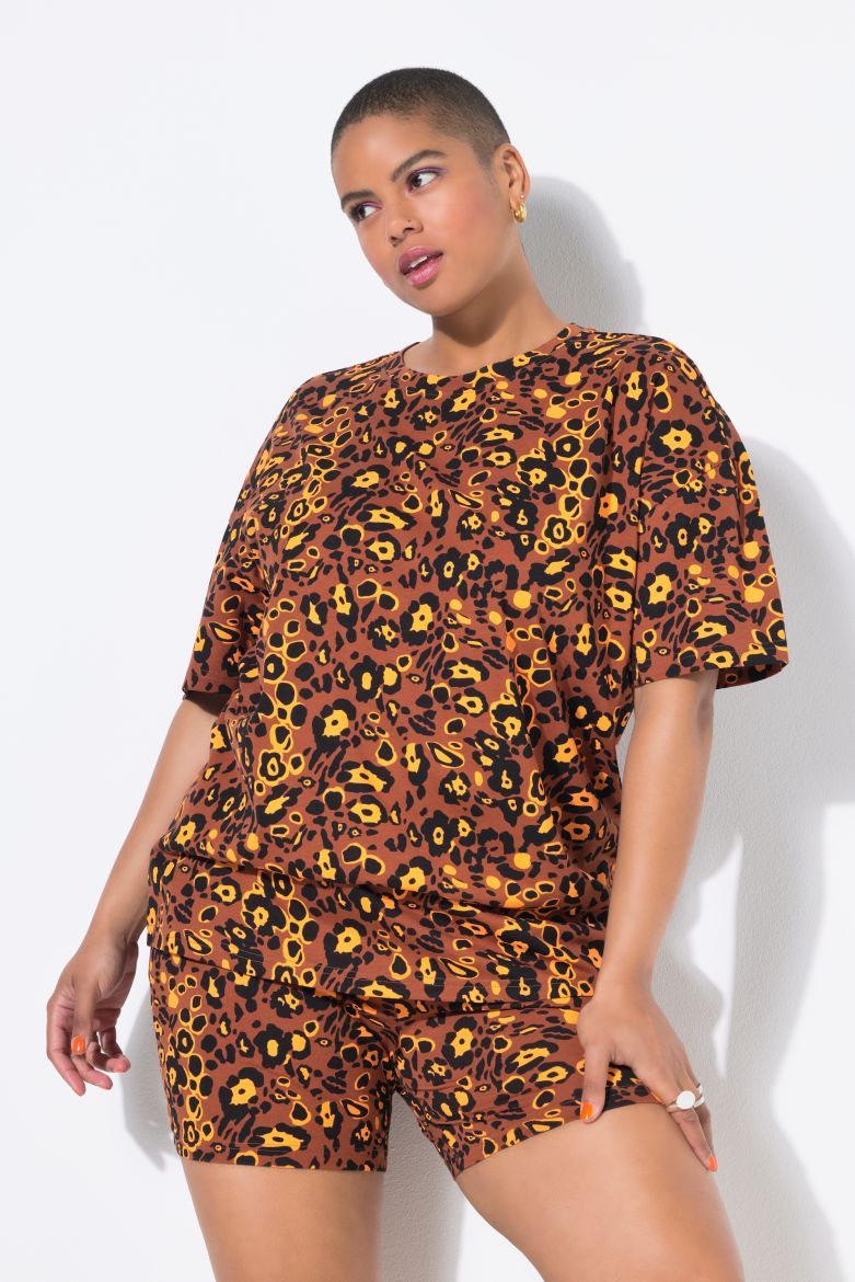 Plus size veliki brojevi Pidžama kratkih rukava i kratkih nogavica za punije
