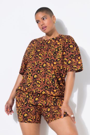 Plus size veliki brojevi Pidžama kratkih rukava i kratkih nogavica za punije