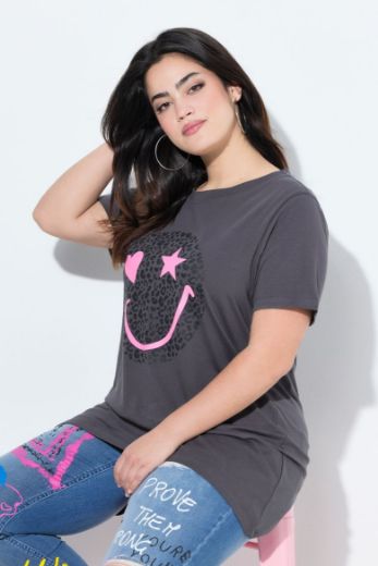 Plus size veliki brojevi Majica kratkih rukava A kroja za punije