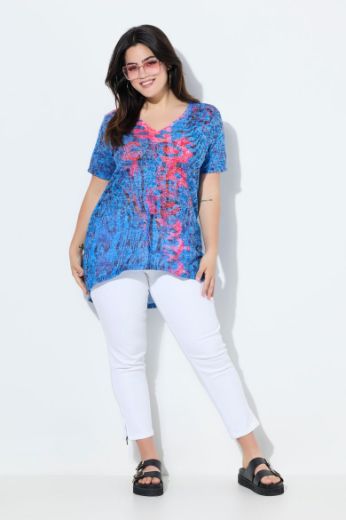 Plus size veliki brojevi Majica kratkih rukava A kroja za punije